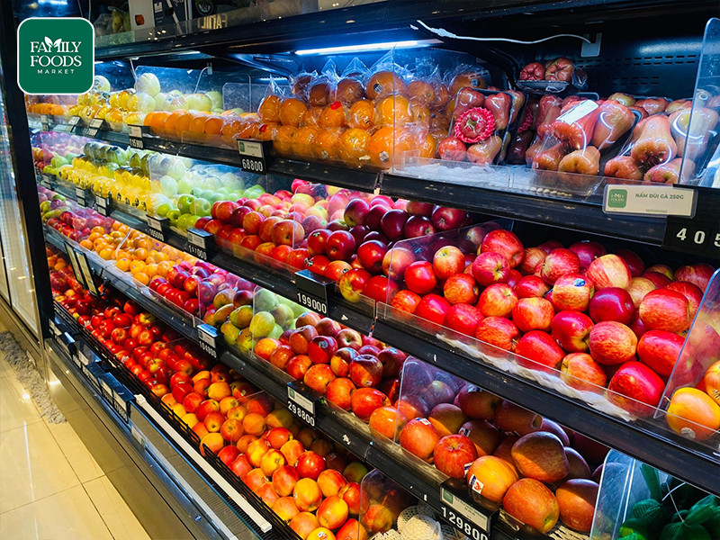 Cách lựa chọn trái cây trong siêu thị