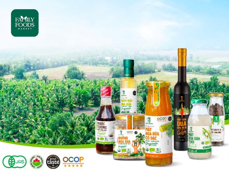 Mật hoa dừa Sokfarm - Quà tặng sức khỏe và gia đình